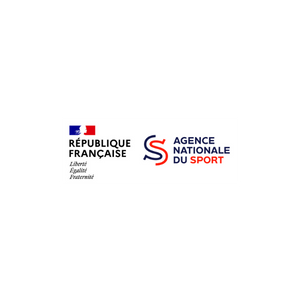 Logo de l'Agence Nationale du Sport et du gouvernement français.